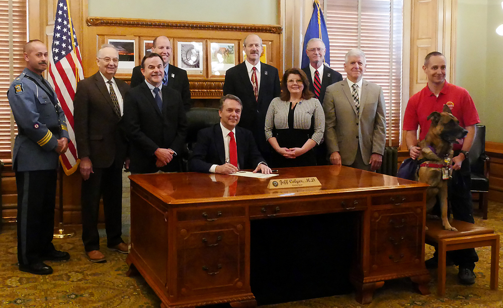 Governor signs America's Safe Schools Week in Kansas